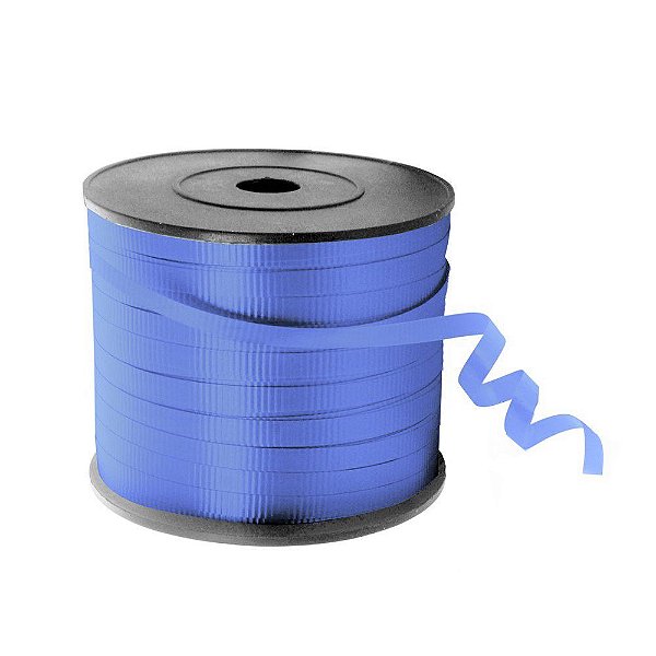 Fitilho Plástico 0,5mm com 250 Metros Azul- Ref 1430020 Cromus
