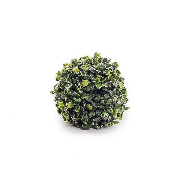 Buchinho Decorativo de Folhagens Plasticas Verde 12cm - Ref 29002599 Cromus