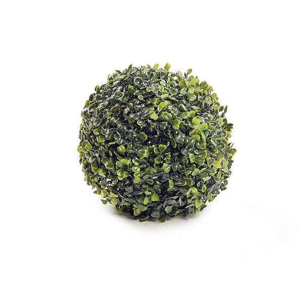 Buchinho Decorativo de Folhagens Plasticas Verde 23cm - Ref 29002597 Cromus