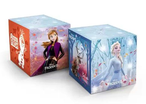 Caixa Cubo Decorativo Festa Frozen II com 3 Unidades - Ref 114817.6 Regina