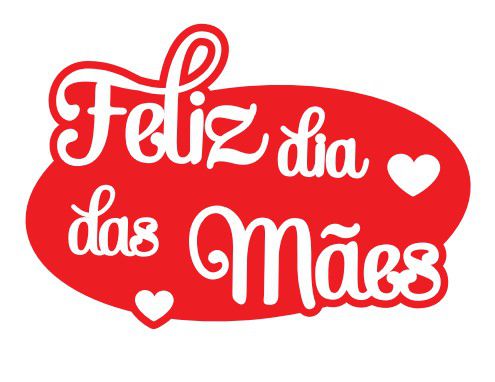 Painel Decorativo de E.V.A Feliz Dia das Mães 55x38cm - Ref DT0101 Grintoy