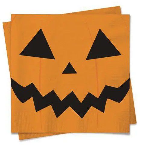 Guardanapo de Papel Decorado Abobora 24,5x24,5 com 20 Folhas - Halloween Ref 29001410 Cromus