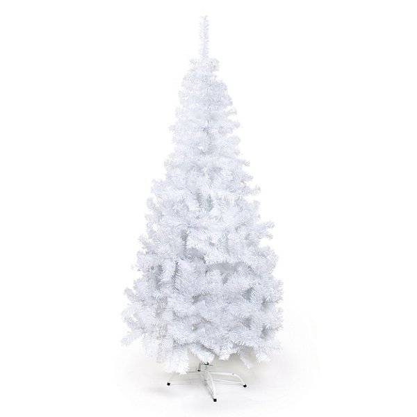 Árvore de Natal Branca PortoBelo 120cm 250Hastes Ref 1715607 Cromus - CCS  Decorações