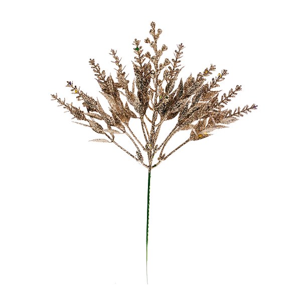 Galho Decorativo de Natal Rosê - Galhos Curtos - Ref 1695729 Cromus