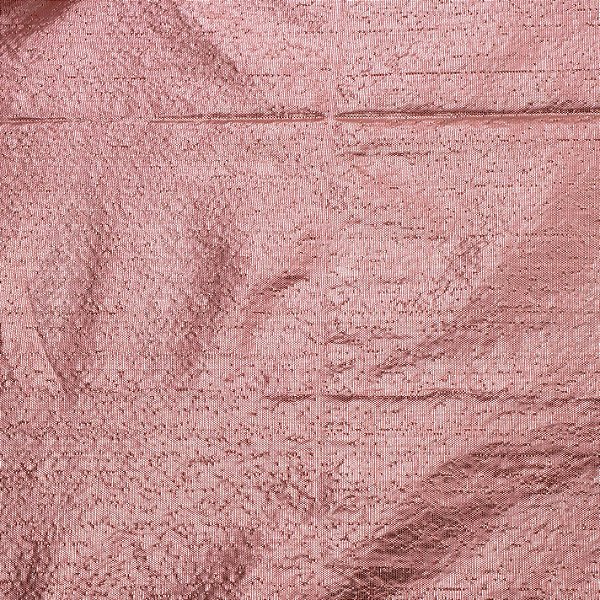 Tecido Brilhoso Metalizado Rosê 150x200cm - Ref 1512727 Cromus