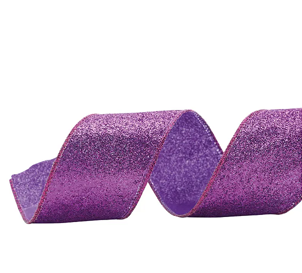 FIta Aramada Glitter Roxo 6,3X9,14m - Ref 1008657 - Cromus