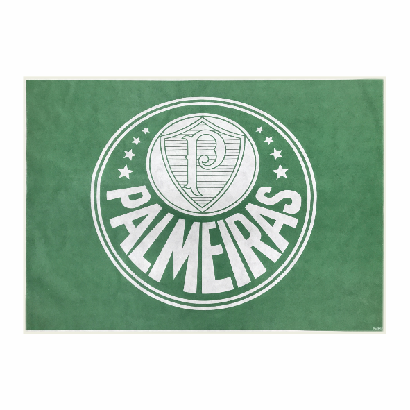 Painel de TNT Festa Palmeiras 100x140cm - Ref 392018 Piffer