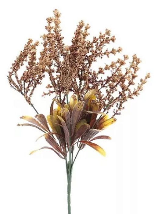 Buque Lavanda Marrom 30cm - Ref 1102736 Cromus