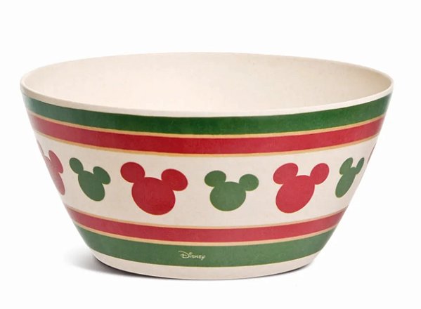 Bowl de Natal Mickey Classic 15x15x5 cm com 1 Unidade - Natal Disney - Ref 1594719 Cromus