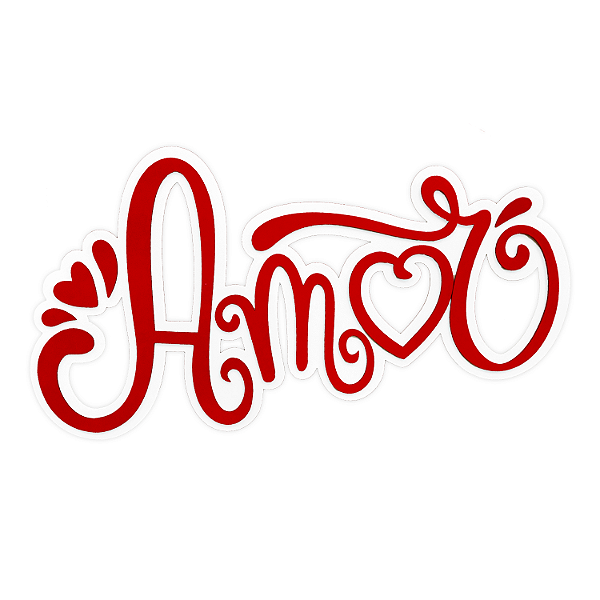 Painel Dia dos Namorados Amor 34x52cm - Ref 129012 Piffer