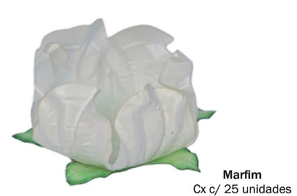 Forminha Para Doces Formato Flor Stylo Marfim 25 Un - Decora Doces