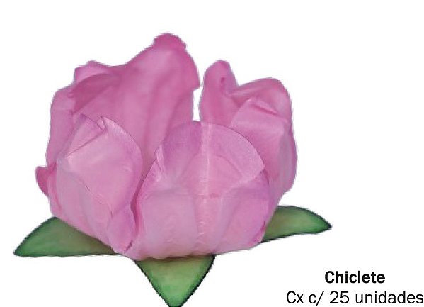 Forminha Para Doces Formato Flor Stylo Chiclete 25 Un - Decora Doces
