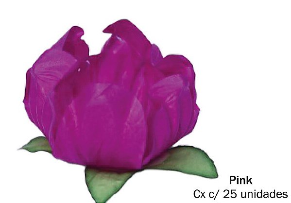 Forminha Para Doces Formato Flor Stylo Pink 25 Un - Decora Doces