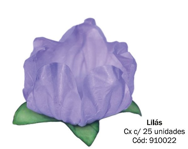 Forminha Para Doces Formato Flor Stylo Lilás 25 Un - Decora Doces