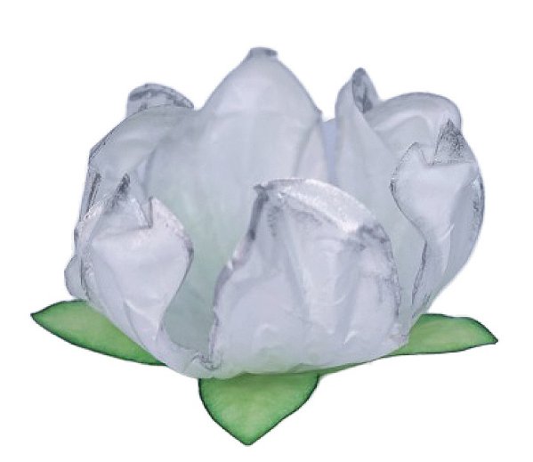 Forminha Para Doces Formato Flor Stylo Borda Prata 25 Un - Decora Doces