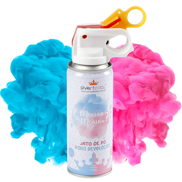 Jato de Pó Azul 120 Gramas - Silver