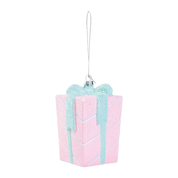 Enfeite Pendurar Presente Candy Color 11cm - Ref 1106818 Cromus