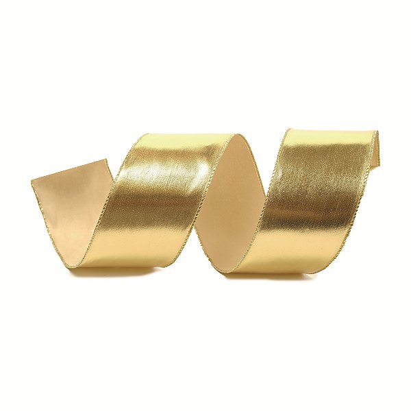 Fita Aramada de Natal Dourado Metalizado 6,3x9,14m - Ref 1056202 Cromus