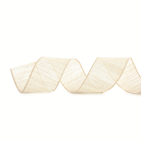 Fita Aramada Tela Juta Cru 6,3cmx9,14m - Ref 1069985 Cromus