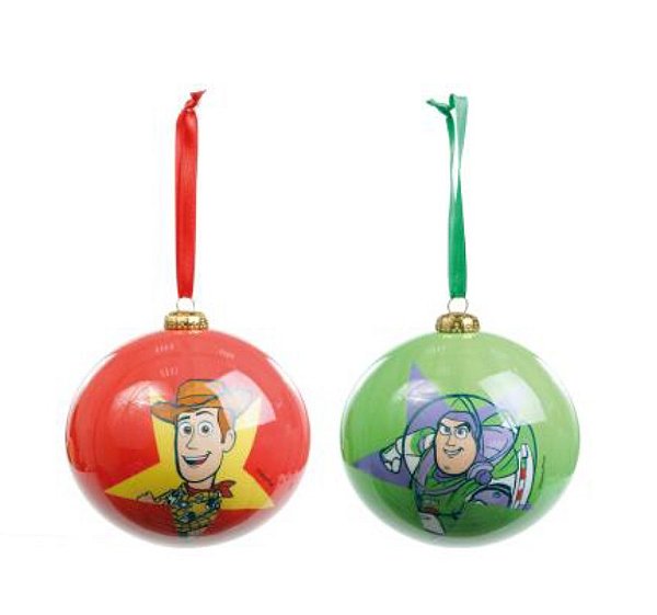 Bolas de Natal Toy Story Sortida 6cm com 6Un - Ref 1058618 Cromus