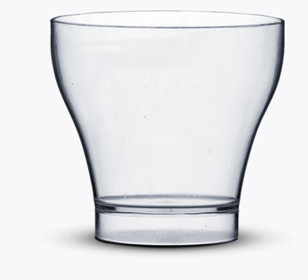 Balde de Gelo Pequeno Acrílico Transparente 2 litros Plastilania