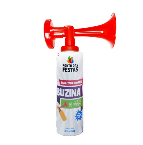 Buzina a Gas 175ml - 80g C/1 Unidade - Ponto das Festas