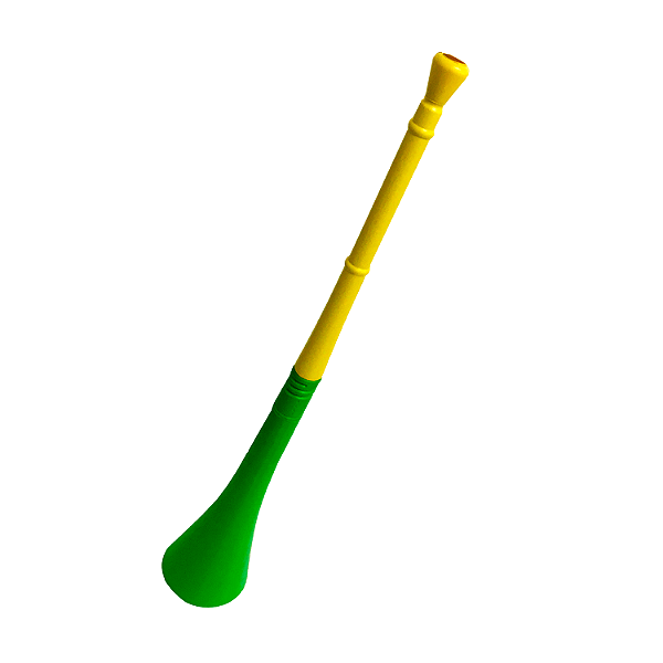 Corneta Vuvuzela Brasil 65cm - Ref 651295 Piffer