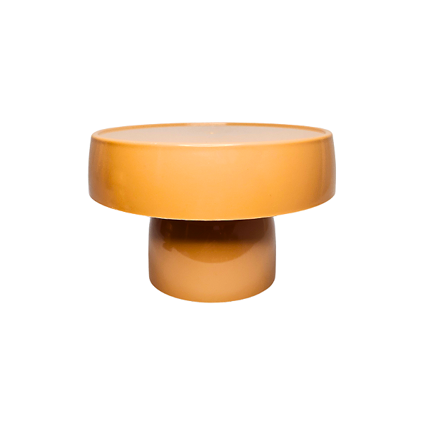 Boleira de Plástico Cogumelo Caramelo 18,5 x 13,5 cm - NC Toys