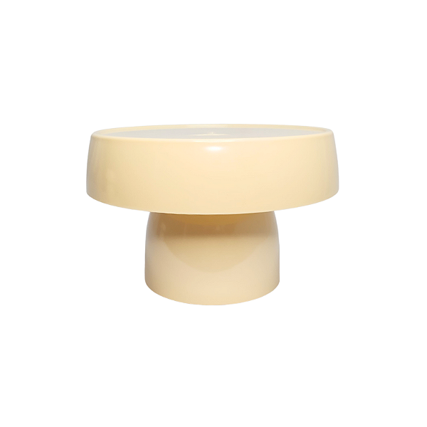 Boleira de Plástico Cogumelo Nude 18,5 x 13,5 cm - NC Toys