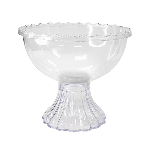 Taça Grega 650 Ml Transparente 15x13cm- NC Toys