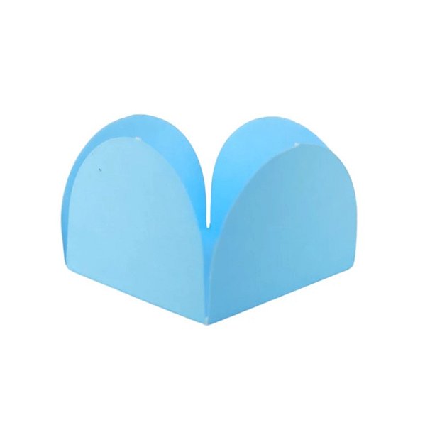 Porta Forminha Azul Claro 3.3x2.5x3.3cm com 50 Un - NC Toys