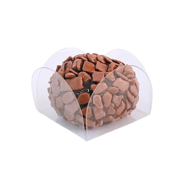 Porta Forminha de Acetato 4 Petálas 3.3x2.5x3.3cm com 50 Un - NC Toys