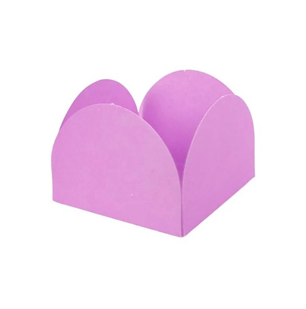 Porta Forminha Lilas 3.3x2.5x3.3cm com 50 Un - NC Toys
