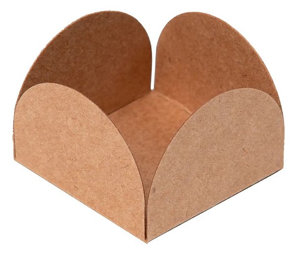 Porta Forminha Kraft 3.3x2.5x3.3cm com 50 Un - NC Toys