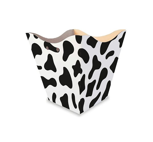 Cachepot de Papel Vaquinha 9x8x6cm com 10 Un - NC toys