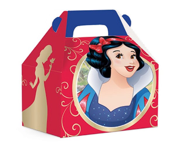 Caixa Maleta Kids Branca de Neve 12x8x12cm com 10 Un - Cromus