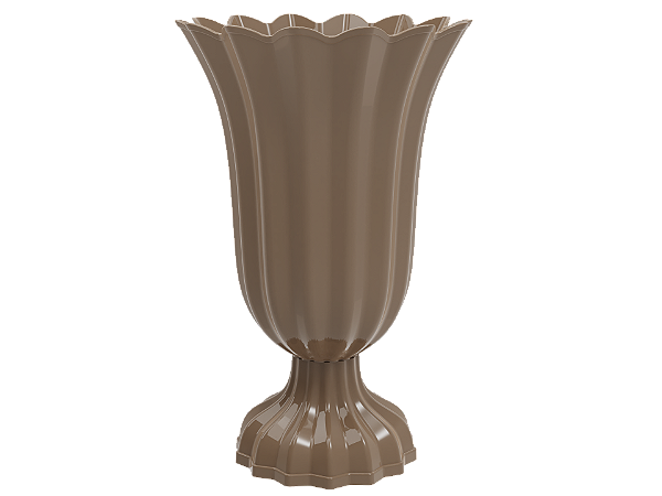 Vaso Plástico Noz Moscada 19x12cm - Produfest