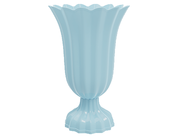 Vaso Plástico Azul Claro Candy 19x12cm - Produfest