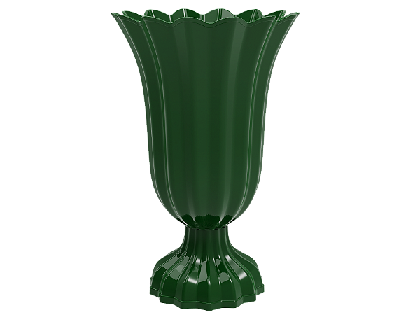 Vaso Plástico Verde Bandeira 19x12cm - Produfest