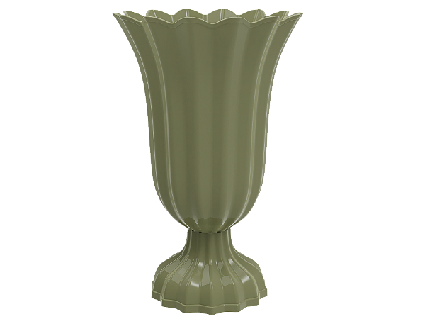 Vaso Plástico Verde Menta 19x12cm - Produfest