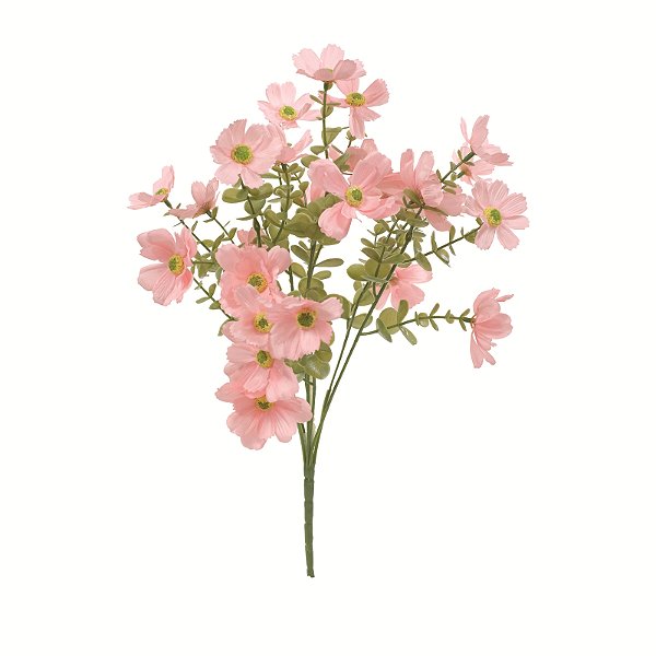 Buque de Flores de Campo Rosa 7 Hastes 32cm - Ref 1086706 Cromus