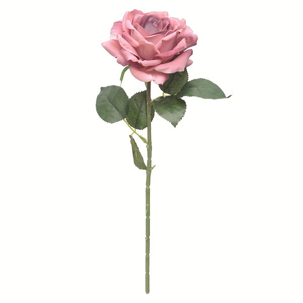 Rosa Solitária Rosa Antigo 50cm - Ref 1012830 Cromus
