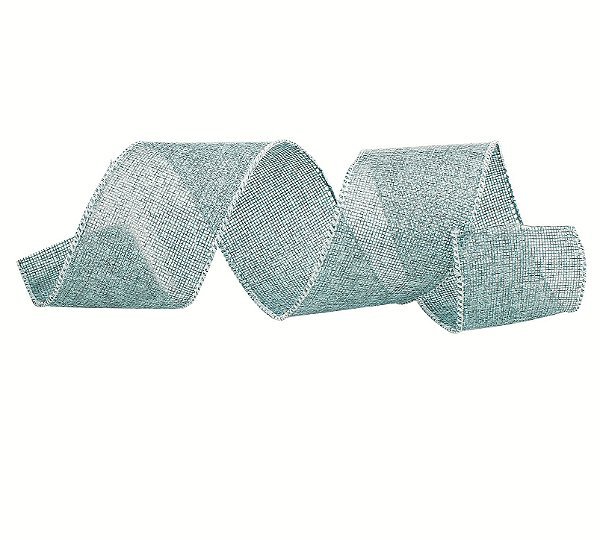 Fita Aramada de Juta Azul 6,3cmx9,14m - Ref 1920967 Cromus