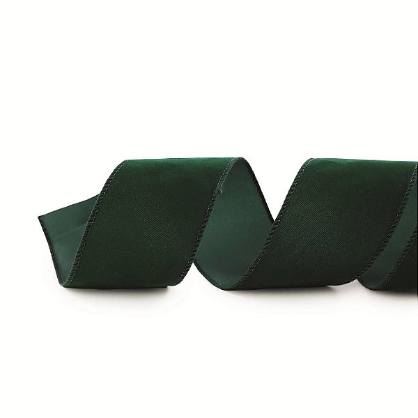 Fita Aramada de Veludo Verde 6,3x9,14m - Ref 1056365 Cromus
