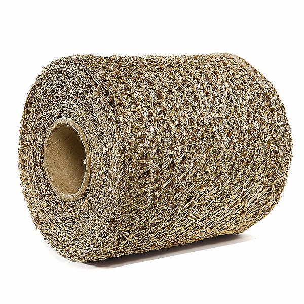 Fita Juta Metalizada 10cmX950cm - Ref 2541 Halley