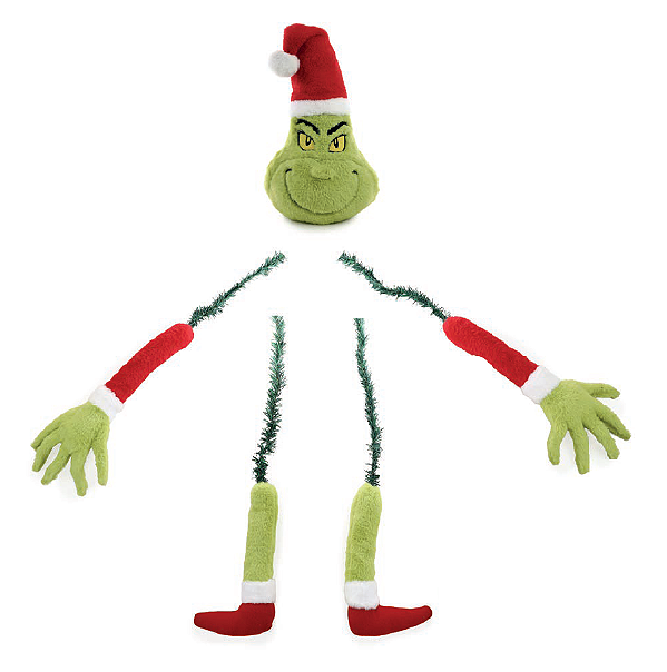 Pick Decorativo Grinch Para Árvore com 5 Peças - Ref 1092862 Cromus