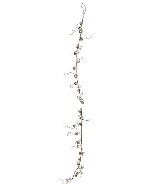 Cordão Aramado Guizos Dourados 138cm - Ref 1069421 Cromus