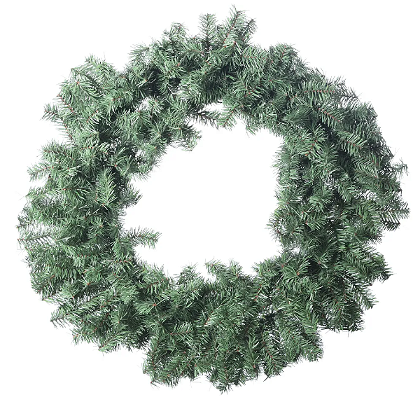 Guirlanda Aramada de Natal 220 Hastes Verde 60cm - Ref 1105397 Cromus