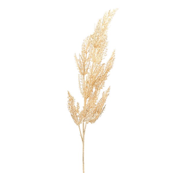 Galho de Natal Cipreste Dourado Metalizado 75cm - Ref 1015021 Cromus