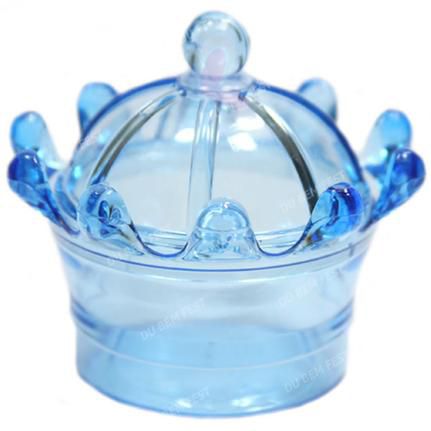 Mini Coroa Acrilica para Doces e Lembrancinhas c/10 un